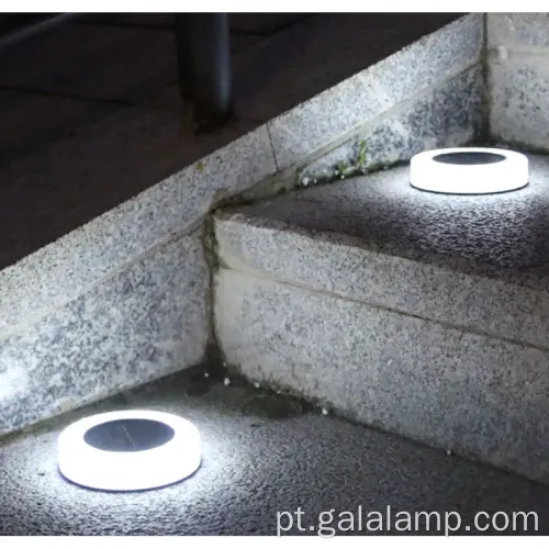 Luz solar e ecológica para uso ao ar livre